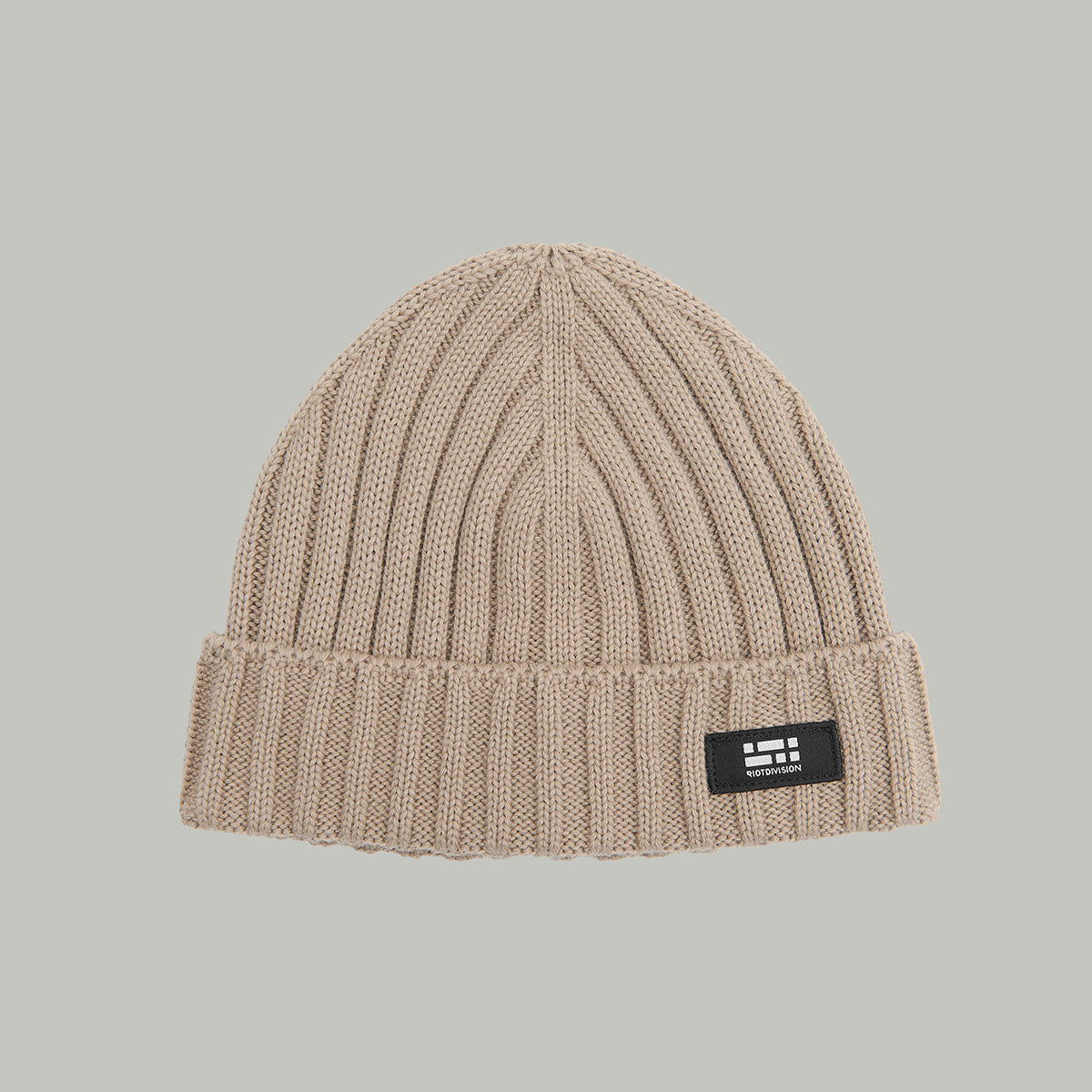 Merino Beanie Hat Morse Code Logo RD-MRNBHMCL BEIGE – RIOT DIVISION