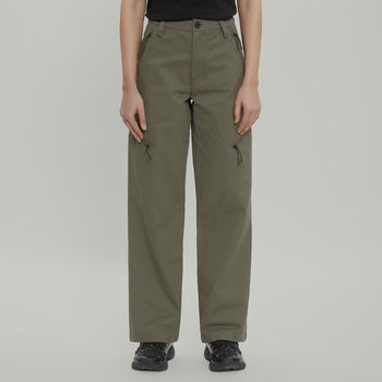 Civil Wide Cargo Cotton Pants Women Gen.2 RD-CWCCPW_GEN.2 KHAKI