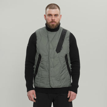 Diagonal Pocket Vest Gen.1 RD-DGNLPV_GEN.1 (FW25) GREY