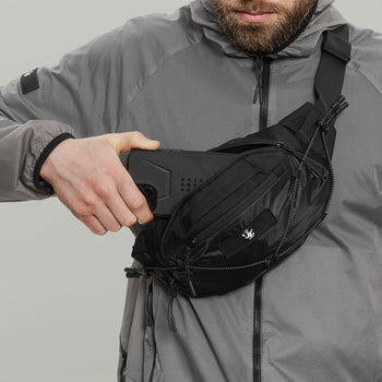 A31MUTH Waist Bag GEN.1 RD-A3MWBP_GEN.1 BLACK
