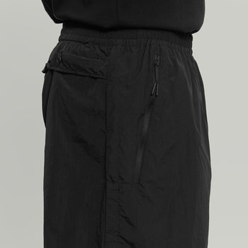 Lightweight Nylon Shorts With Airing Gen.1 RD-LNSWA_GEN.1 BLACK