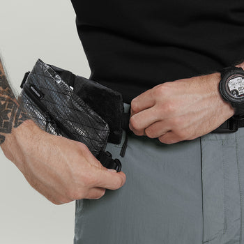 Third Dimension Pouch Gen.1 RD-THRDDP_GEN.1 TRANSPARENT BLACK