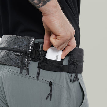 Third Dimension Pouch Gen.1 RD-THRDDP_GEN.1 TRANSPARENT BLACK