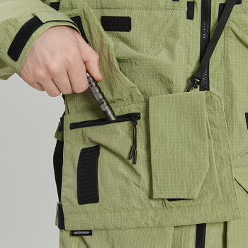 Multipockets Transformable Jacket Gen.1 RD-MLTPTJ_GEN.1 GREEN