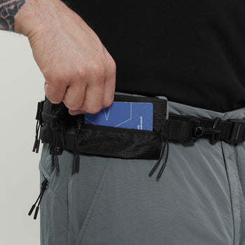 Third Dimension Pouch Gen.1 RD-THRDDP_GEN.1 TRANSPARENT BLACK
