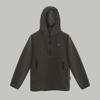 Half Zip Fleece Hoodie Gen.2 RD-HZFH_GEN.2 GRAPHITE