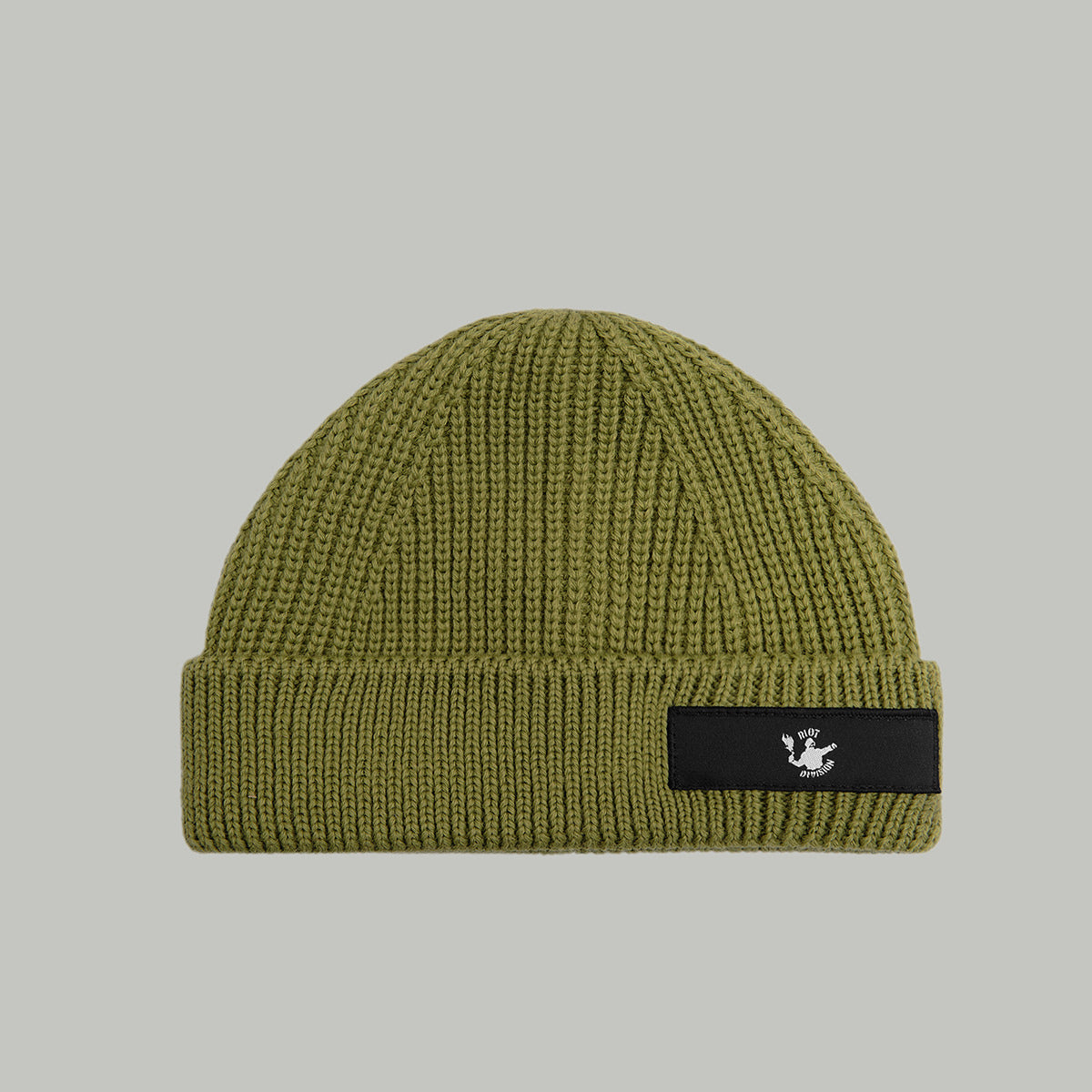 Merino Short Beanie Hat RD Logo RD-MRNSBHRDL GREEN