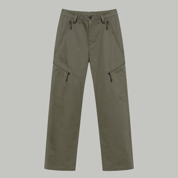Civil Wide Cargo Cotton Pants Women Gen.2 RD-CWCCPW_GEN.2 KHAKI