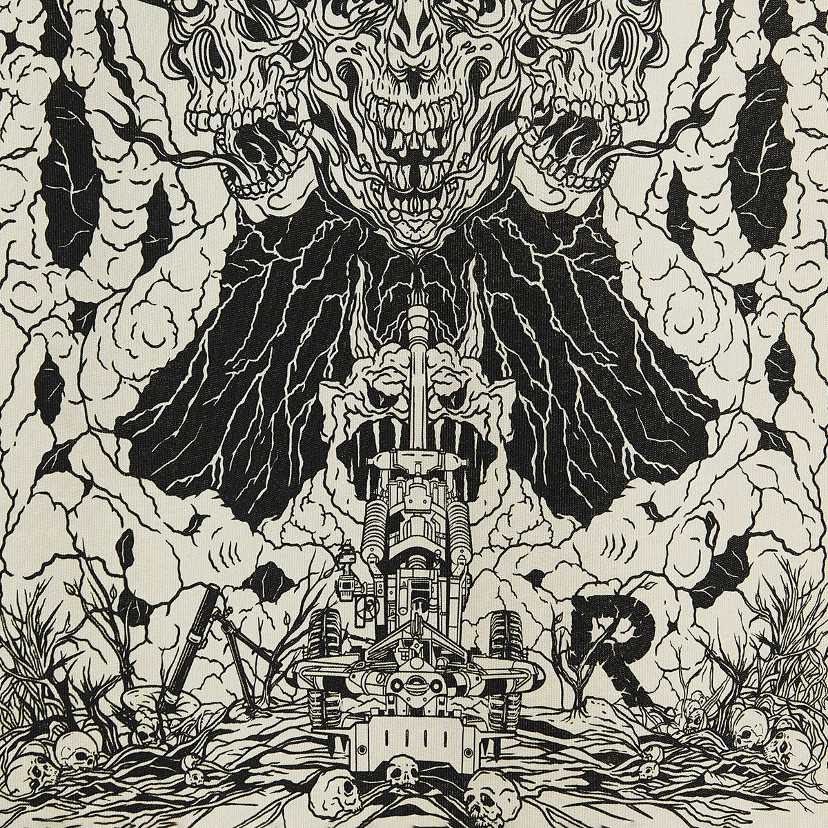 Thundergod T-Shirt RD-TTS WHITE