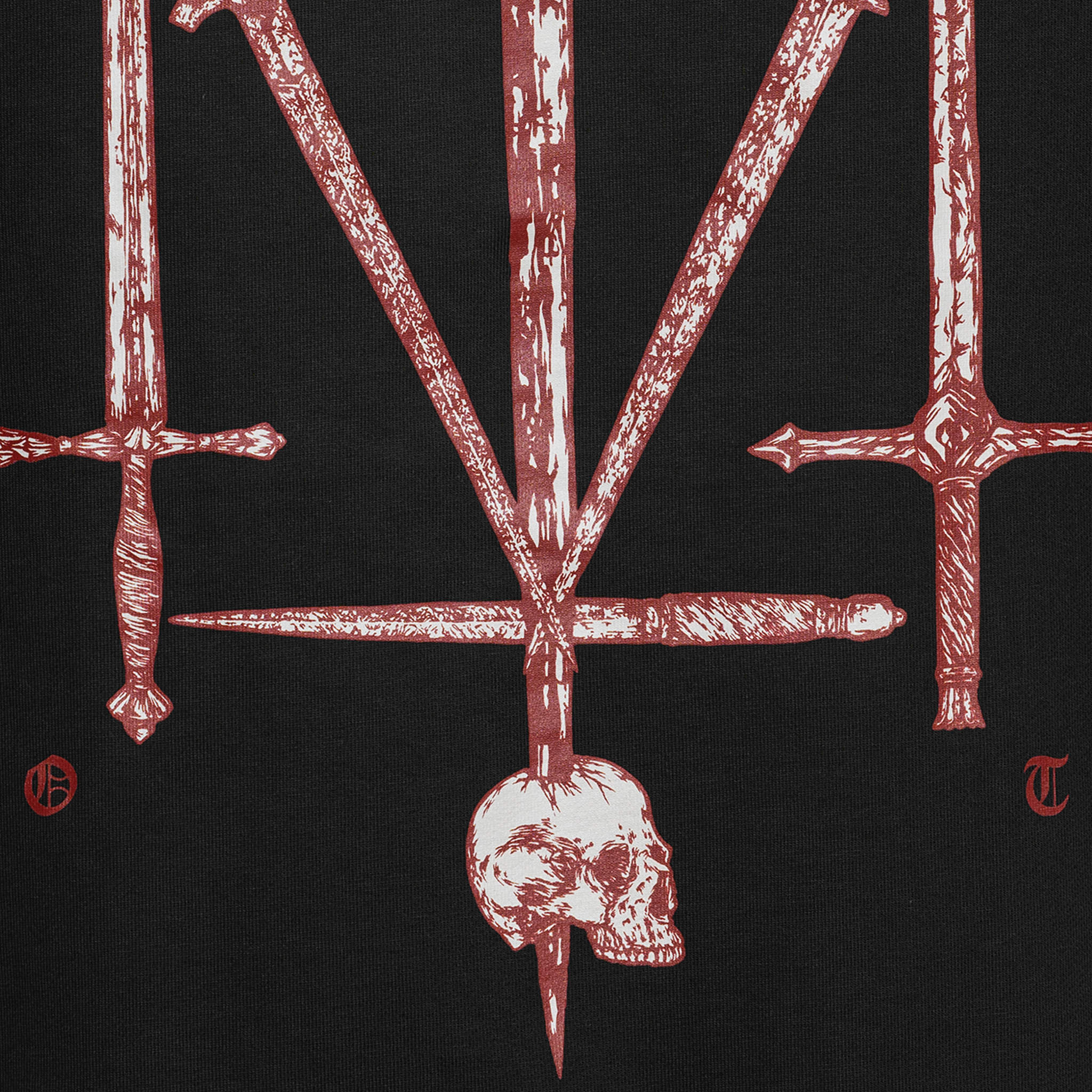 Trident Of Blades Hoodie RD-TRDBLDH BLACK – RIOT DIVISION