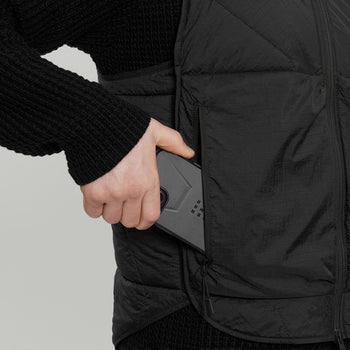 Transferable Vest Scarf Gen.1 RD-TRNSFRBLVS_GEN.1 BLACK