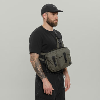 3CH0 2 Pockets Waist Bag Gen.1 RD-3CH02PWB_GEN.1 KHAKI