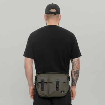 3CH0 2 Pockets Waist Bag Gen.1 RD-3CH02PWB_GEN.1 KHAKI