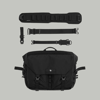 Messenger Bag F18 Gen.1 RD-MB-F18_GEN.1 BLACK