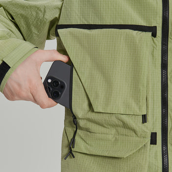 Multipockets Transformable Jacket Gen.1 RD-MLTPTJ_GEN.1 GREEN
