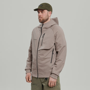 Invisible Spectrum Zip Hoodie Gen.1 RD-ISZH_GEN.1 BEIGE