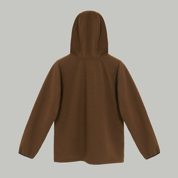 Half Zip Fleece Hoodie Gen.2 RD-HZFH_GEN.2 BROWN