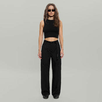 Civil Wide Cargo Pants Women Gen.2 RD-CWCPW_GEN.2 BLACK