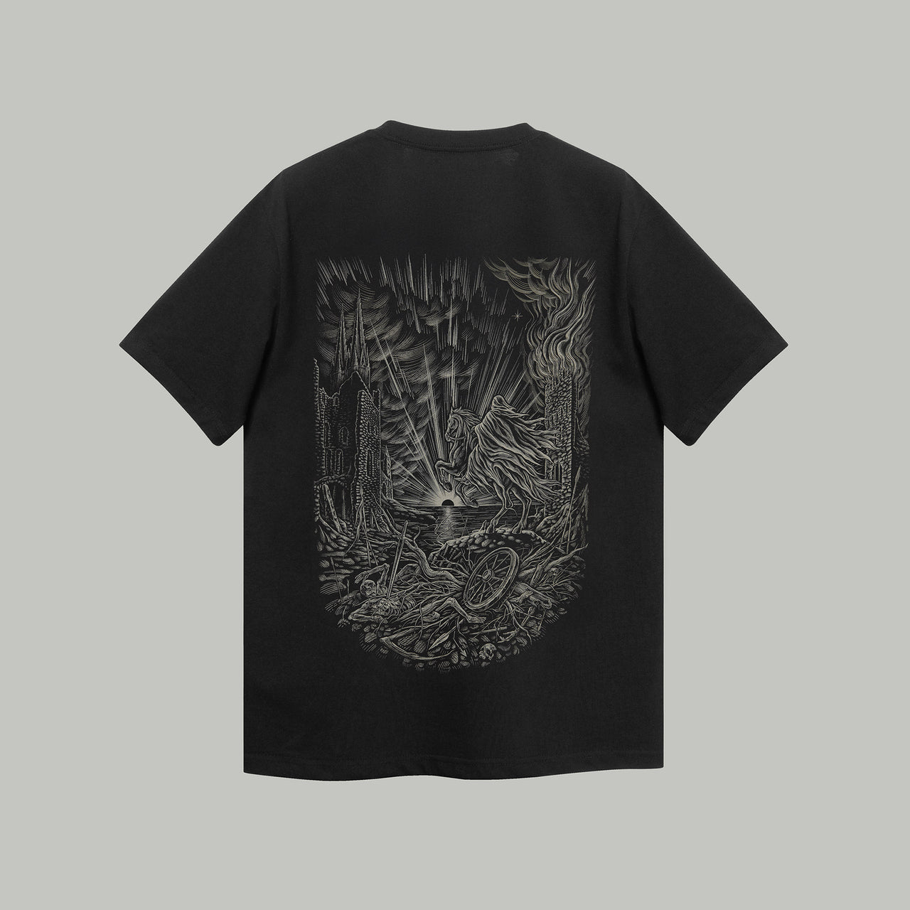 Plague Dawn T-Shirt RD-PLGDWNTS BLACK