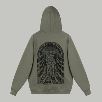 The Death Of Caesar Hoodie RD-DTHCSRH GREY