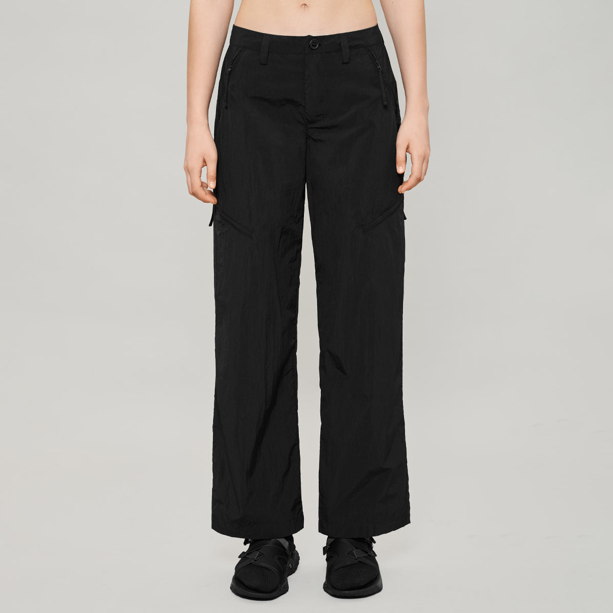 Civil Wide Cargo Pants Women Gen.1 RD-CWCPW_GEN.1 BLACK