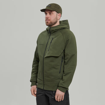 Invisible Spectrum Zip Hoodie Gen.1 RD-ISZH_GEN.1 KHAKI