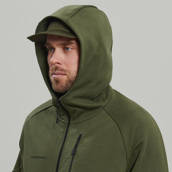 Invisible Spectrum Zip Hoodie Gen.1 RD-ISZH_GEN.1 KHAKI