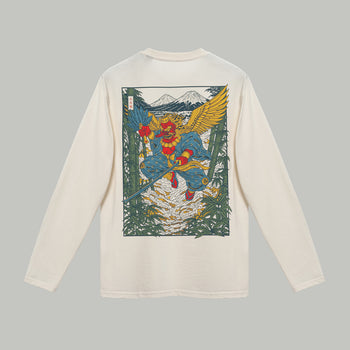 Daitengu Longsleeve RD-DTNGL WHITE