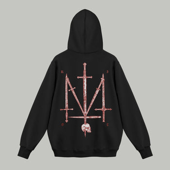 Trident Of Blades Hoodie RD-TRDBLDH BLACK