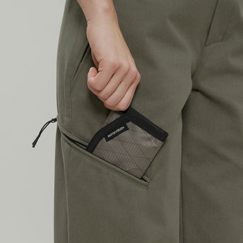 Civil Wide Cargo Cotton Pants Women Gen.2 RD-CWCCPW_GEN.2 KHAKI