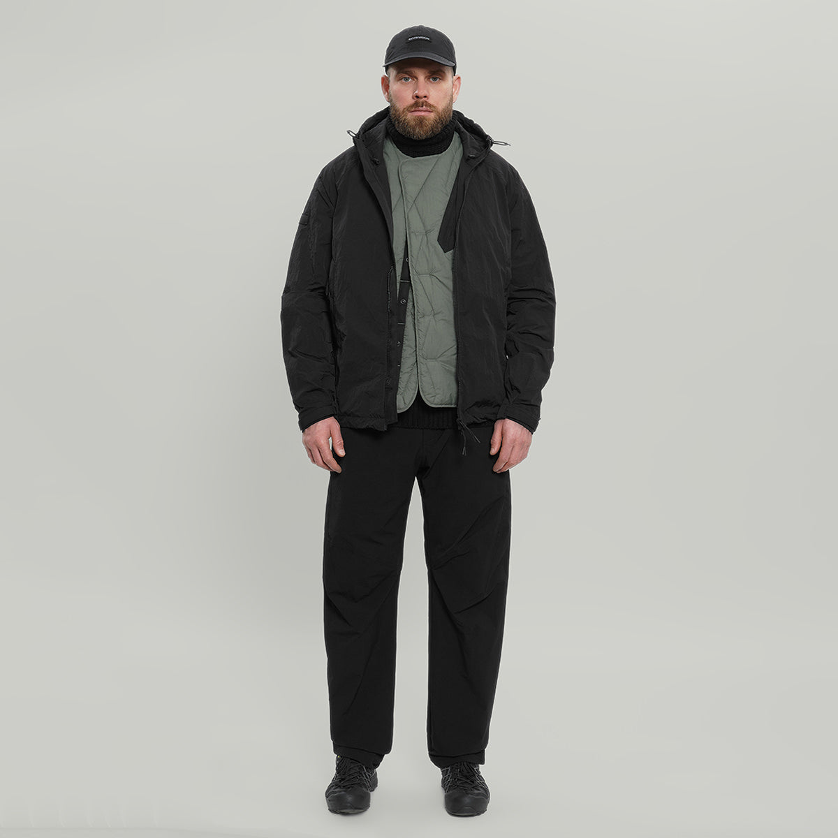 Diagonal Pocket Vest Gen.1 RD-DGNLPV_GEN.1 (FW25) GREY – RIOT DIVISION