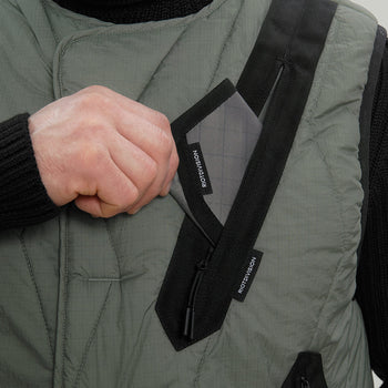 Diagonal Pocket Vest Gen.1 RD-DGNLPV_GEN.1 (FW25) GREY