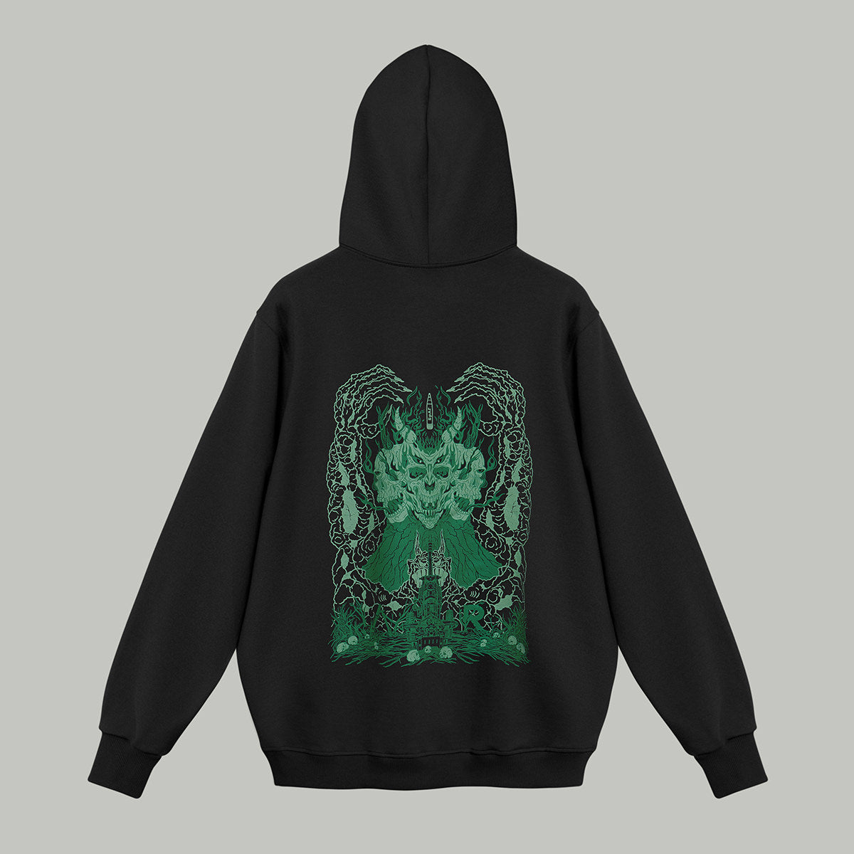 Thundergod Hoodie RD-TH BLACK