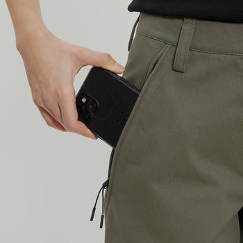 Civil Wide Cargo Cotton Pants Women Gen.2 RD-CWCCPW_GEN.2 KHAKI