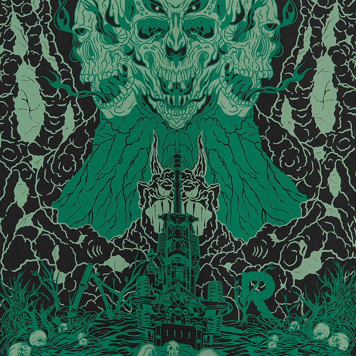 Thundergod T-Shirt RD-TTS BLACK