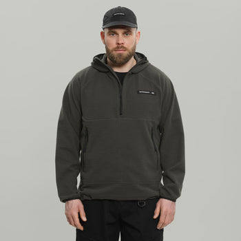 Half Zip Fleece Hoodie Gen.2 RD-HZFH_GEN.2 GRAPHITE