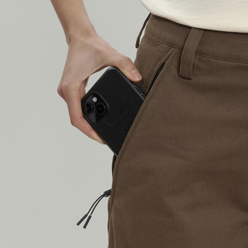 Civil Wide Cargo Cotton Pants Women Gen.2 RD-CWCCPW_GEN.2 BROWN