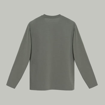 Blank Longsleeve #2 RD-BLNKLS#2 GREY KHAKI