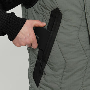 Diagonal Pocket Vest Gen.1 RD-DGNLPV_GEN.1 (FW25) GREY