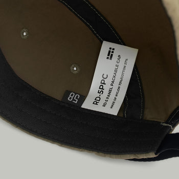 5 Panel Packable Cap RD-5PPC (CN) KHAKI