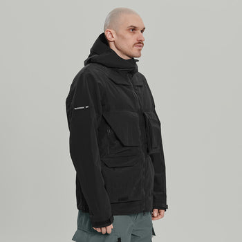 Multipockets Transformable Jacket Gen.1 RD-MLTPTJ_GEN.1 BLACK