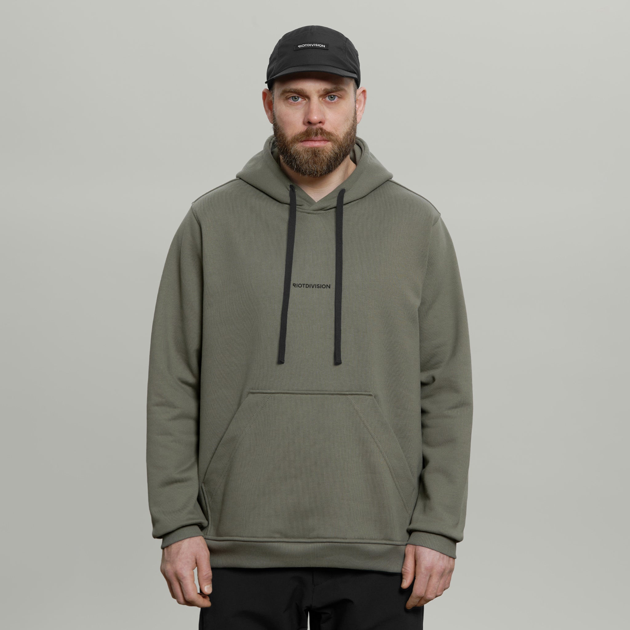 Blank Hoodie #2 RD-BLNKH#2 (FW25) GREY – RIOT DIVISION