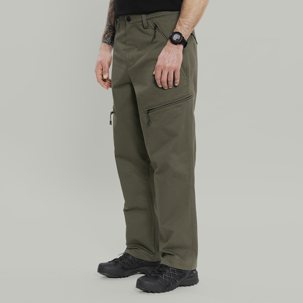 Civil Wide Cargo Cotton Pants Gen.1 RD-CWCCP_GEN.1 KHAKI – RIOT