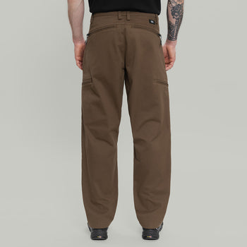 Civil Wide Cargo Cotton Pants Gen.1 RD-CWCCP_GEN.1 BROWN