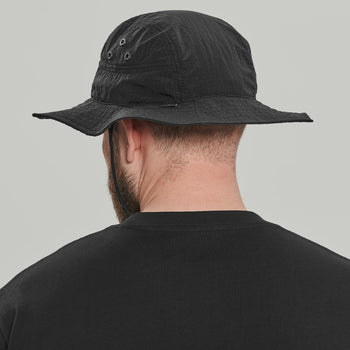 Angular Tactical Boonie Rip-Stop Nylon Hat RD-ATBRSNH BLACK