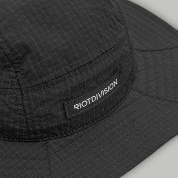 Angular Tactical Boonie Rip-Stop Nylon Hat RD-ATBRSNH BLACK