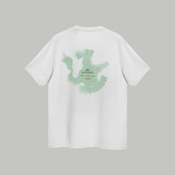 Blurred Logo T-Shirt RD-BLTS WHITE