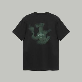 Blurred Logo T-Shirt RD-BLTS BLACK