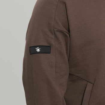 Half Zip Sweatshirt Gen.1 RD-HLFZPSS_GEN.1 BROWN