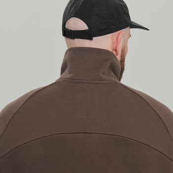 Half Zip Sweatshirt Gen.1 RD-HLFZPSS_GEN.1 BROWN